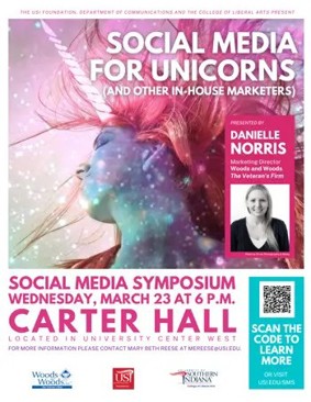 Social Media Marketing for Unicorns (And Other In-House Marketers) event flyer