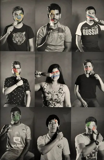 I Am Not My Flag, Natasha Awbrey, digital photograph, 2017