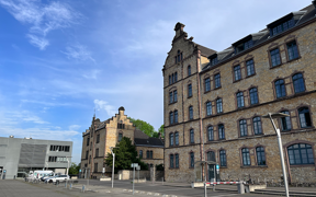 Exterior shot of Germany buildings