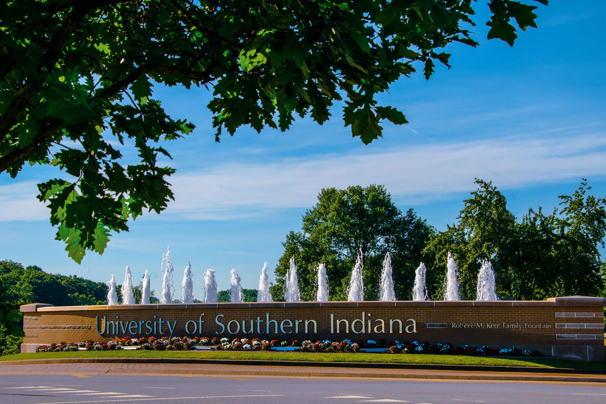 University of Southern Indiana Roundabout