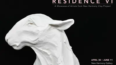 Exhibition postcard for "Residence VI"