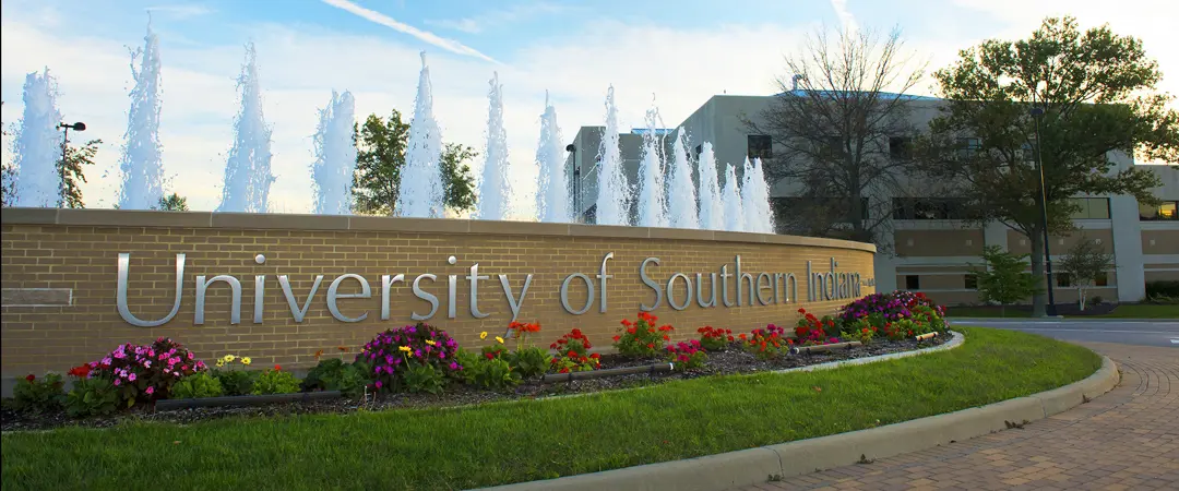 USI Fountain entrance