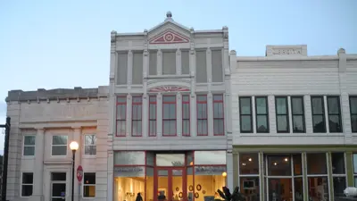 Exterior view of the New Harmony Gallery of Contemporary Art