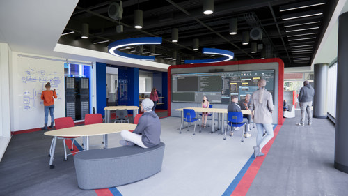 A layout of the future Center for Applied Business Technologies