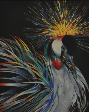 Rosalyn Miller Oiseay en Couleur Acrylic on Canvas