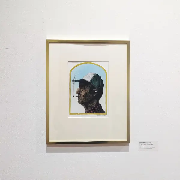 Piece of art - "Preparing for Chemo" by Nathan A. Pietrykowski
