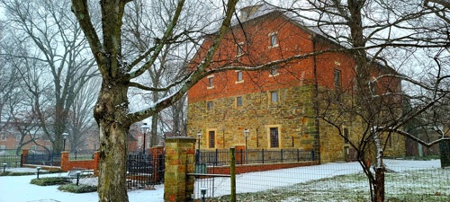 Rapp Owen Granary Building in New Harmony
