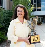 Terry Martin with trophy