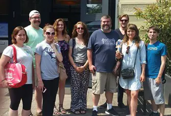 Group of Study Abroad Students in The Netherlands