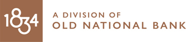 1834 - A Division of Old National Bank logo