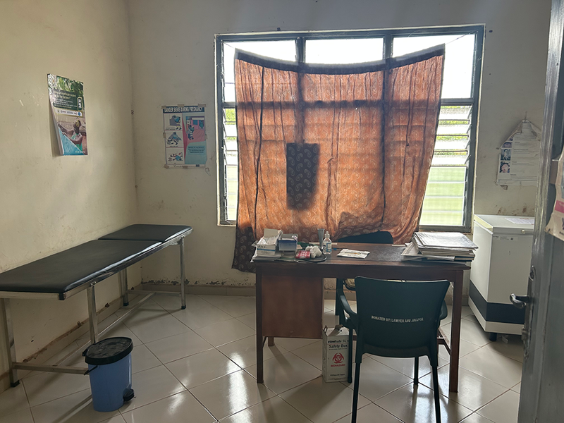 Photo of Kpembe Clinic delivery room