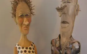 What the Hell?, John McNaughton, wood sculpture, 2015