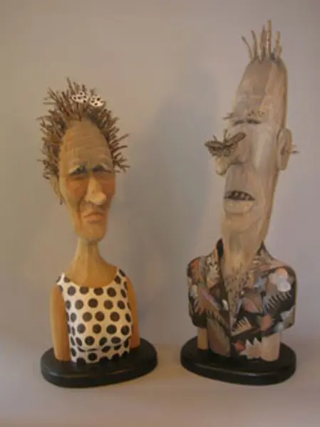 What the Hell?, John McNaughton, wood sculpture, 2015