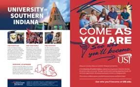 recruitment ad featuring USI marketing campaign