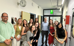 USI students tour Germany hospital