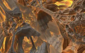 Pyrolyzation, Joan deJong, 3D graphics illustration, 2014