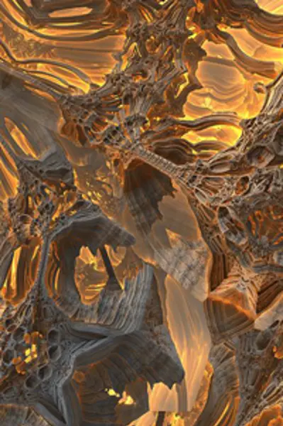 Pyrolyzation, Joan deJong, 3D graphics illustration, 2014