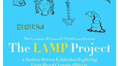 Exhibition poster for "The Lamp Project"