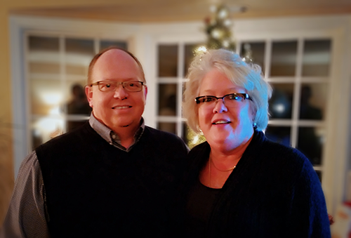 Photo of Tony Goodwin and wife Lisa