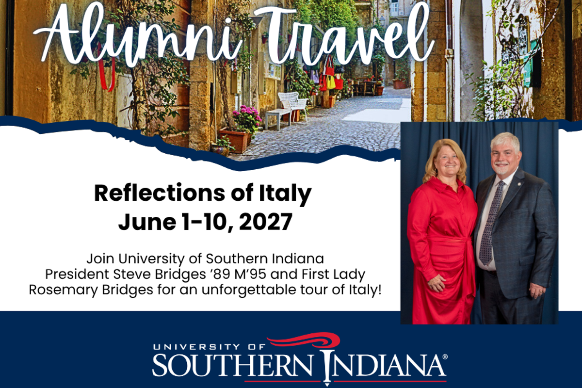 USI announces alumni travel experience with President and First Lady Bridges 