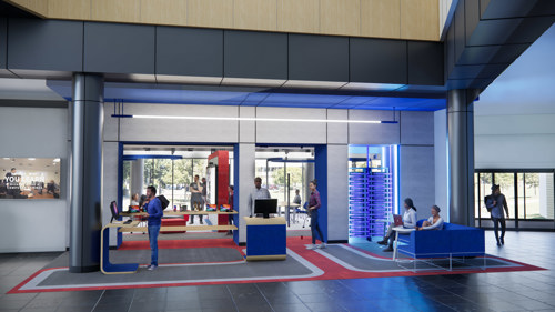 A rendering of the future Center for Applied Business Technologies