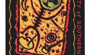 USI Student Art Show 1998 postcard, art by Sharon Ford