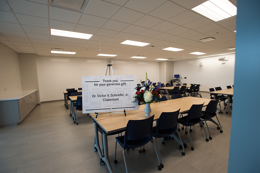 Dr. Victor Schriefer Jr. Classroom