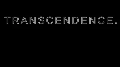 "Transcendence." exhibit postcard