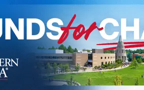 billboard featuring USI campus