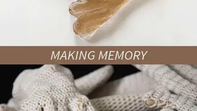Exhibition poster for "Making Memory"