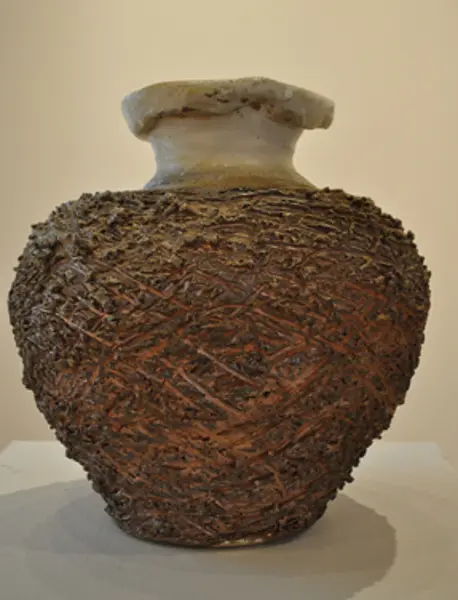 Matt Wargel Inferno Wood-fired stoneware. Purchase Award