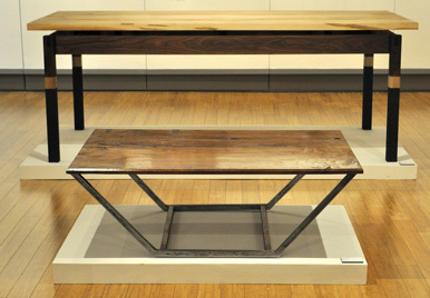 Two tables.