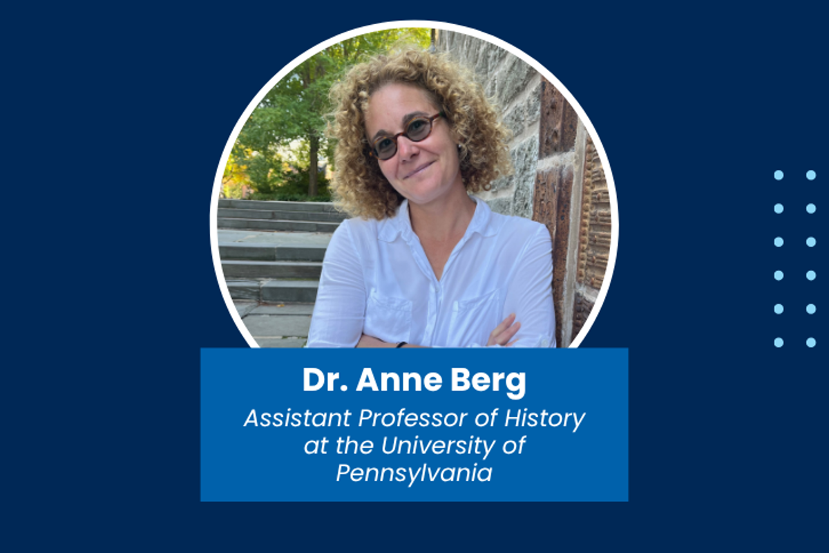 Dr. Anne Berg to give keynote presentation at USI Edward D. and Regina Rechnic Holocaust Speaker Series