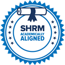 SHRM Academically Aligned logo