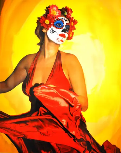Marissa Puntney, Dia de los Muertos: Resurreccion, digital photograph, 2015