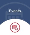 graphic of a calendar of events