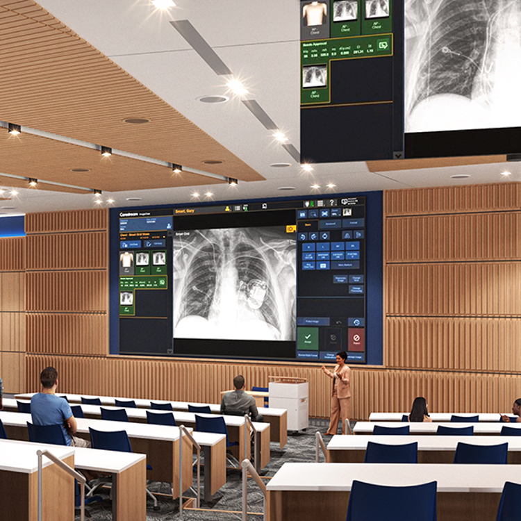 Rendering of Rutledge Auditorium