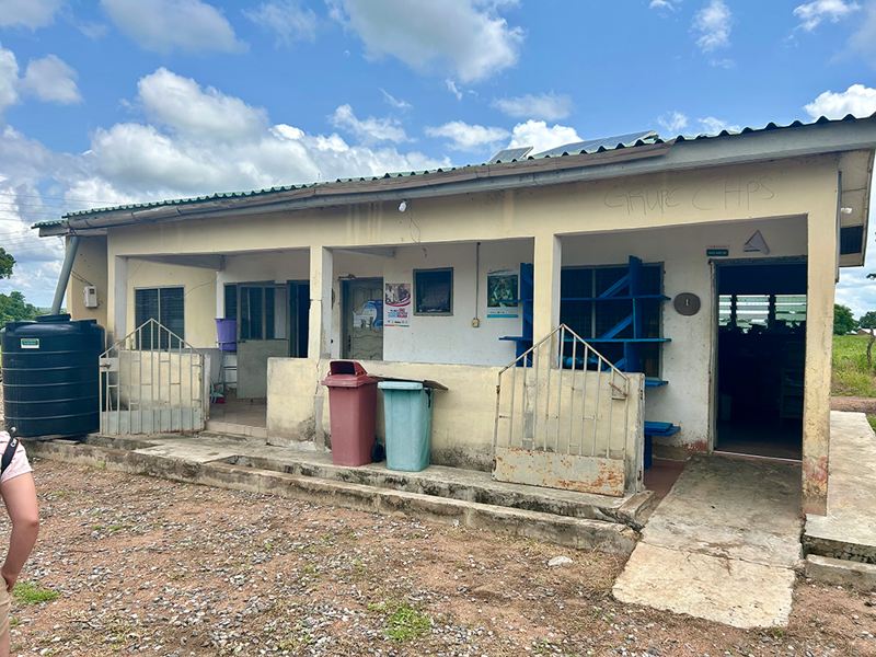 Exterior photo of Grupe Clinic