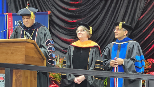 Photo of Connie Swenty at Graduation