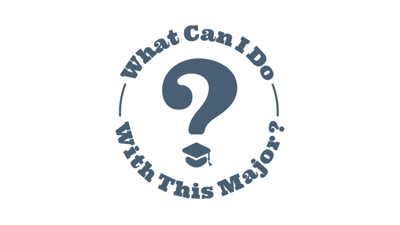 "What Can I Do With This Major?" graphic