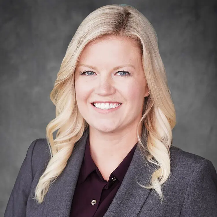Professional portrait of USI biology alumna Jordan Heitman-Kidd