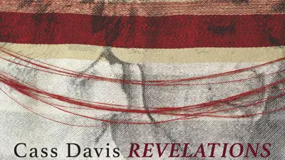 Exhibition postcard for "Revelations" featuring the artwork of Cass Davis