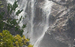 Photo of a waterfall in Belize