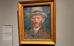 Painting inside the the Rijksmuseum in Amsterdam