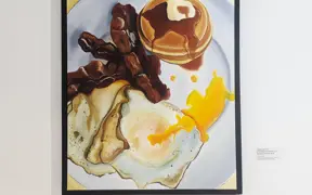 Painting - "If I'm Bacon Your Heart, It's Because I'm Fried" by Tabatha Chinn