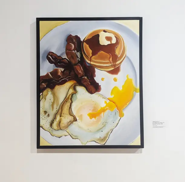 Painting - "If I'm Bacon Your Heart, It's Because I'm Fried" by Tabatha Chinn